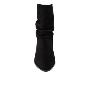 Silent D Black Suede Ankle Boots Size 5.5